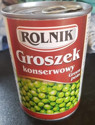 Groszek konserwowy green peas