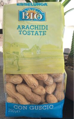 Arachidi tostate con guscio