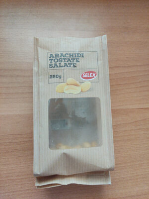 Arachidi tostate salate