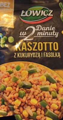 Kaszotto z kukurydzą i fasolką