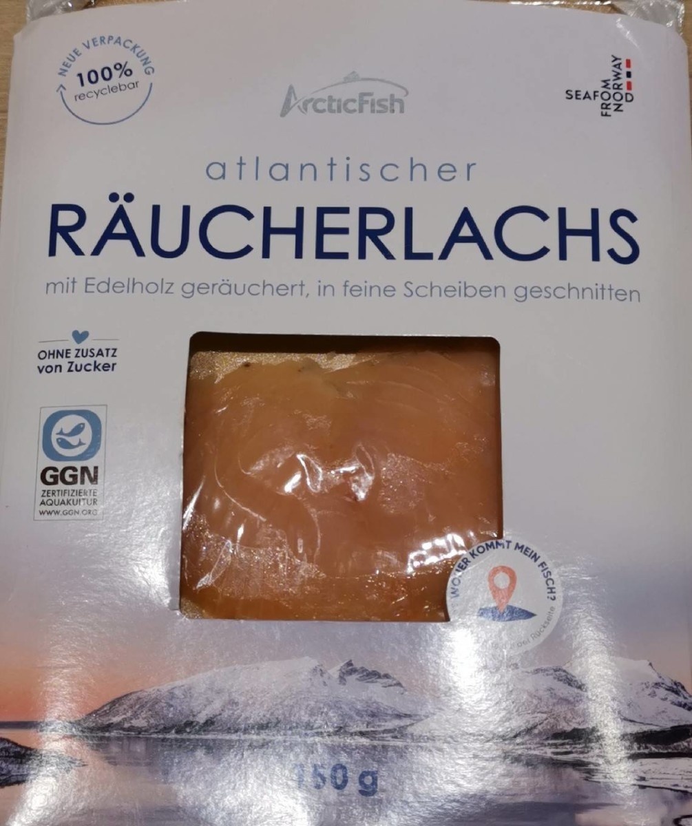Atlantischer Räucherlachs