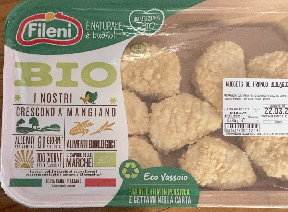 Nuggets de Frango Biológico