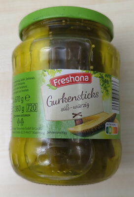 Ogórki konserwowe ćwiartki