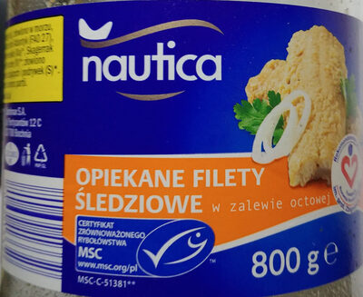 Opiekane filety śledziowe w zalewie octowej