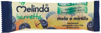 Barretta 100% Frutta Mela e Mirtillo