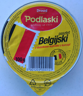 Pasztet Belgijski z dodatkiem wątróbki z kurcząt