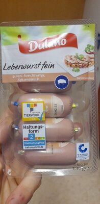 2 st. Leberwurst fein