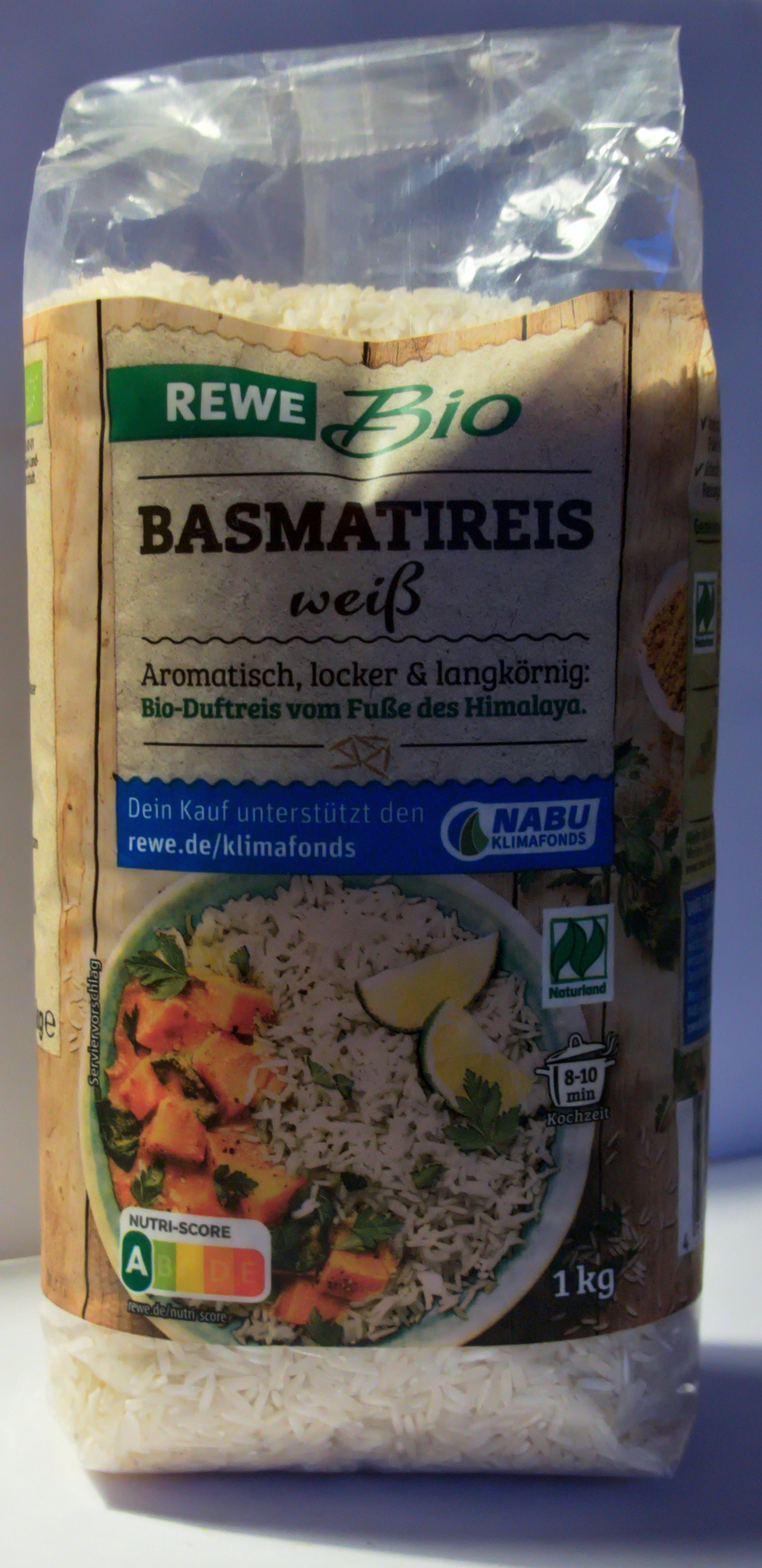 Basmatireis weiß