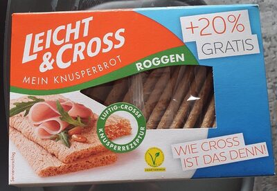 2x Knusperbrot Roggen