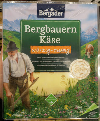 Bergbauern Käse würzig-nussig