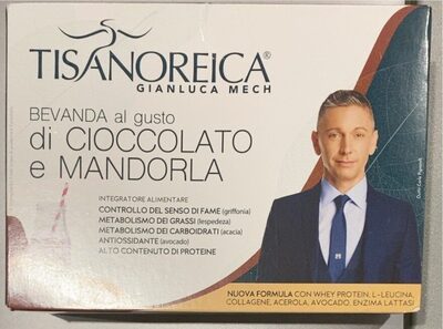 Bevanda al gusto di cioccolato e mandorla