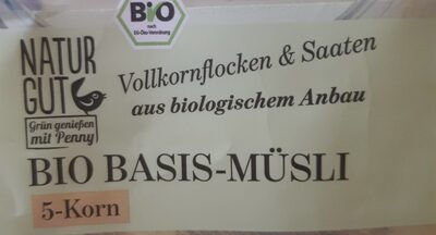 Bio Basis-Müsli 5 Korn