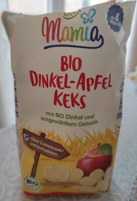 Bio Dinkel Apfel Keks