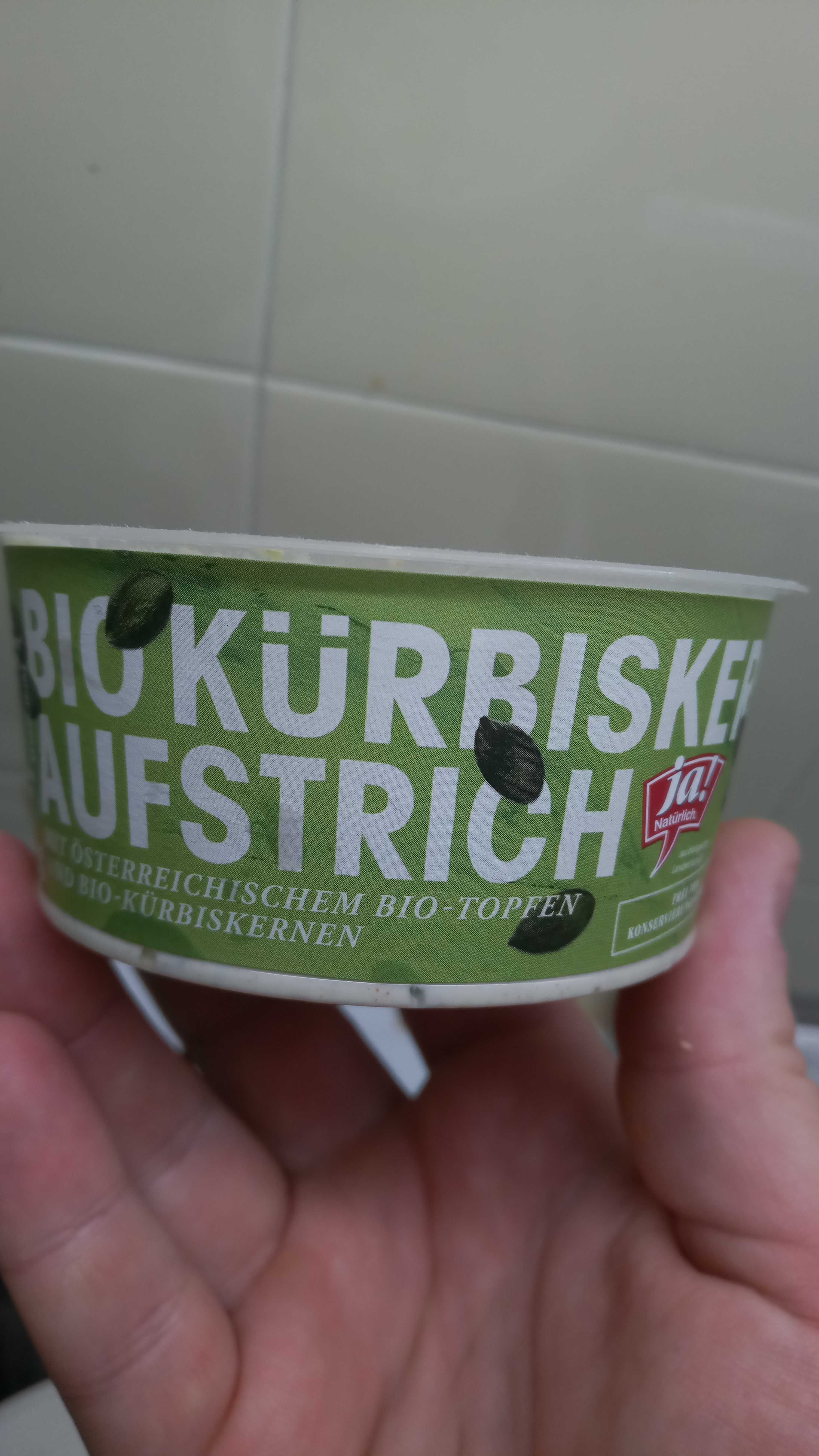 Bio Kürbiskernaufstrich