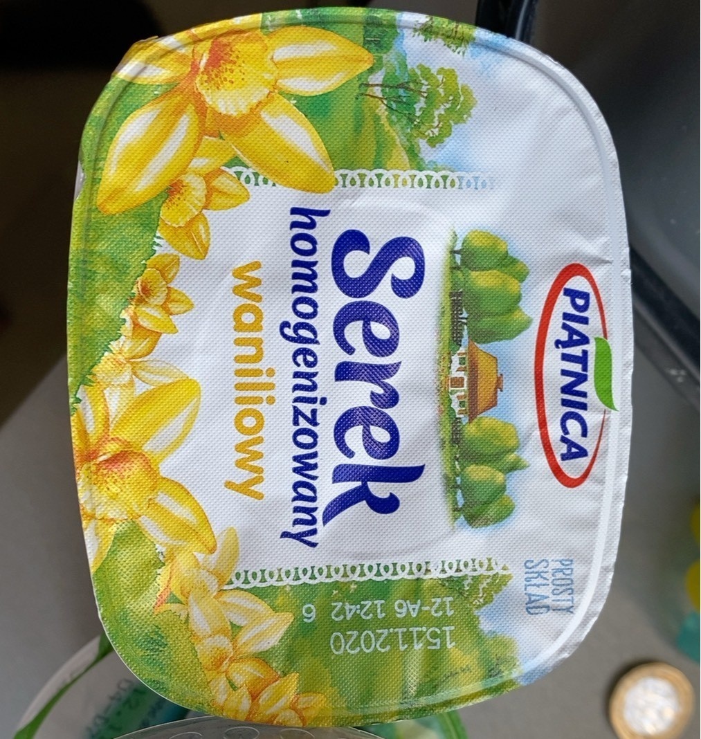 Serek homogenizowany waniliowy