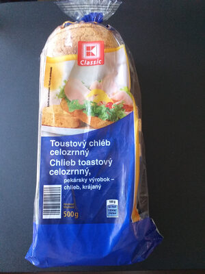 Toustový chléb celozrnný