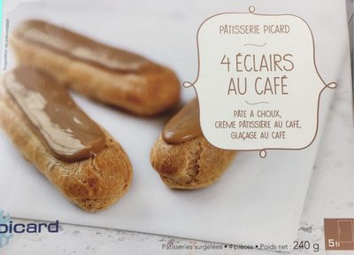 4 éclairs au café