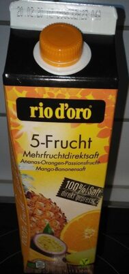 5-Frucht Mehrfruchtdirektsaft