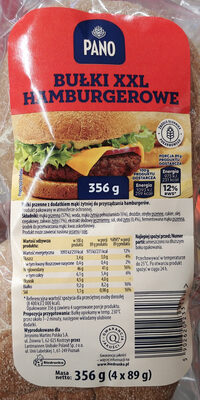 Bułki hamburgerowe XXL