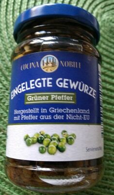 ALDI Cucina Nobile Eingelegte Gewürze Grüner Pfeffer