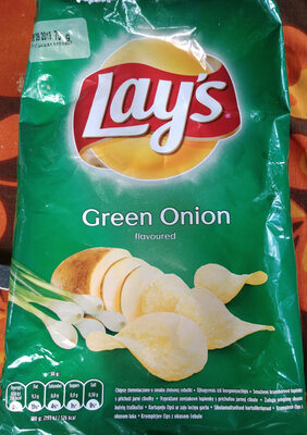 Chipsy ziemniaczane o smaku zielonej cebulki