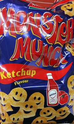 Chrupki ziemniaczane o smaku ketchupu.