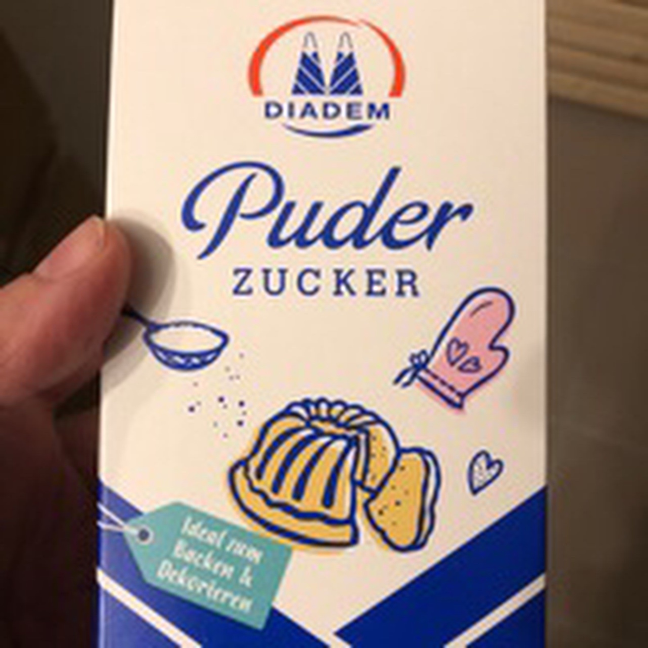 Aldi DIADEM Puderzucker  250g 0.49€ 1kg 1.96€