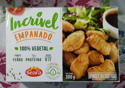 Empanado de Frango Incrível 100% Vegetal