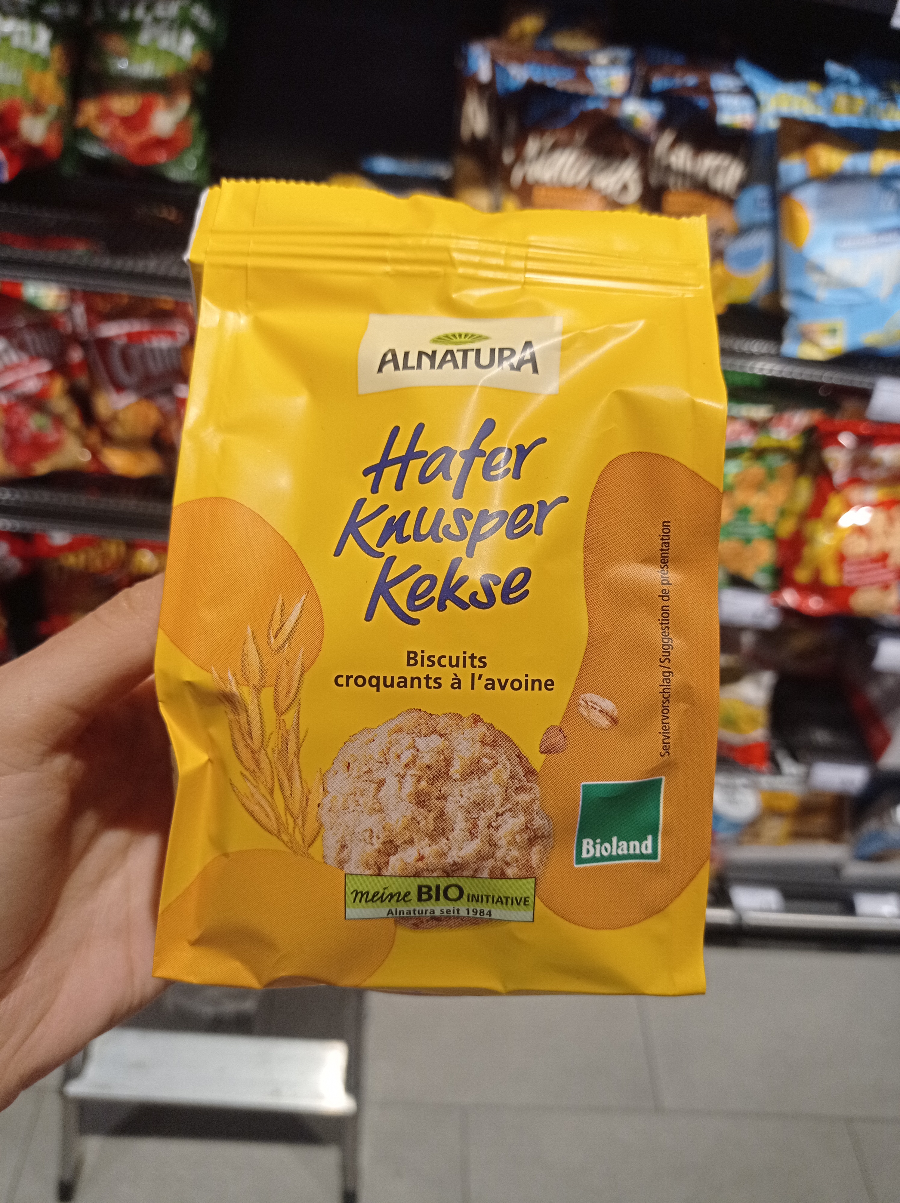 Alnatura Hafer Knusper Kekse 4104420219793