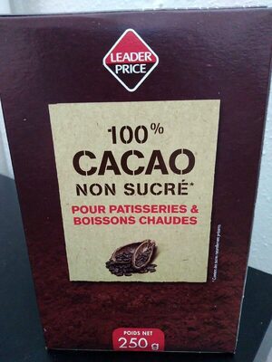 100% cacao non sucré