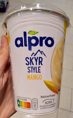 Alpro Fermentiertes Sojaprodukt, Mango, Greek style 400g