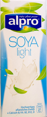 Alpro Kalorienreduzierter Sojadrink, Light 1L