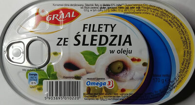 Filety że śledzia w oleju